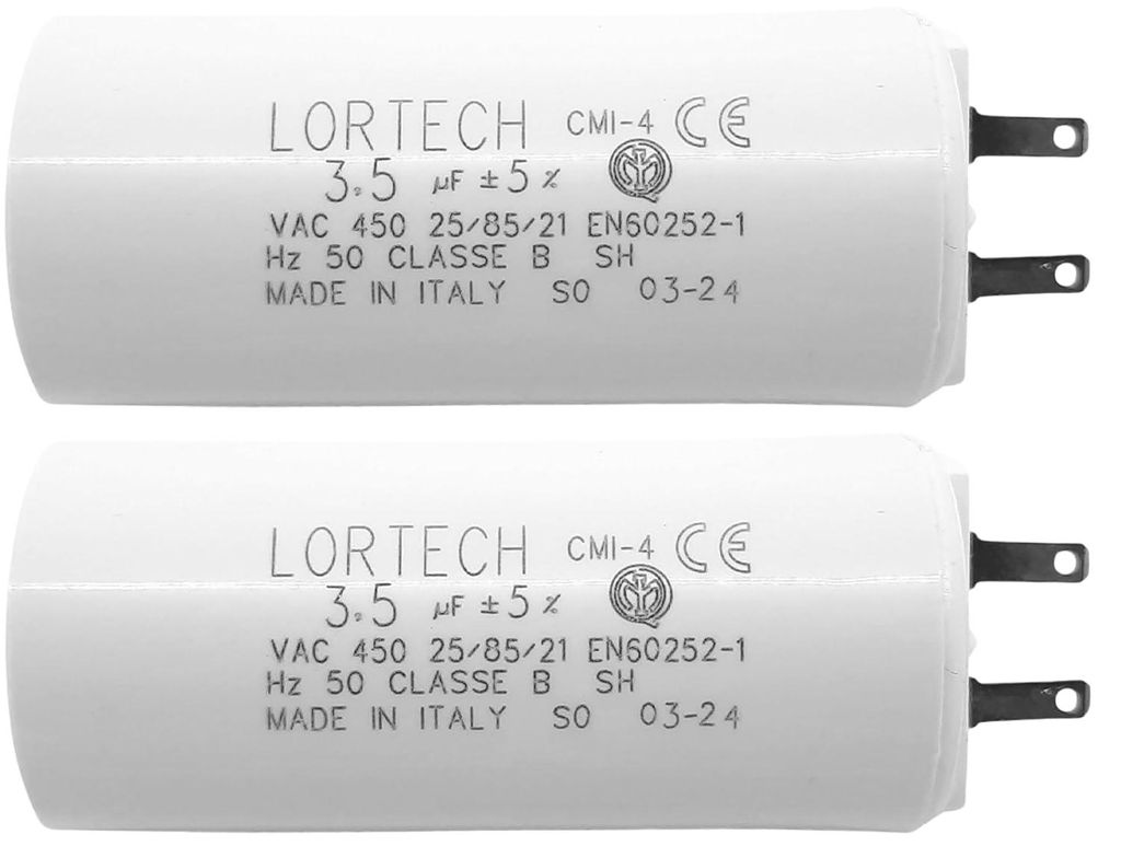 2 Stück Kondensator 3,5 µF für Somfy-Rollladenmotor 10 Nm, Produktbild 