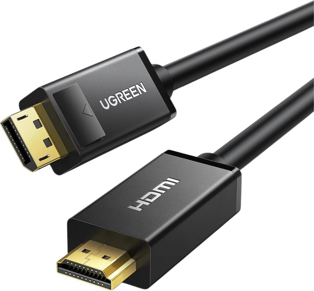 Ugreen 10203 Video Kabel Adapter 3 m DisplayPort HDMI Produktbild 
