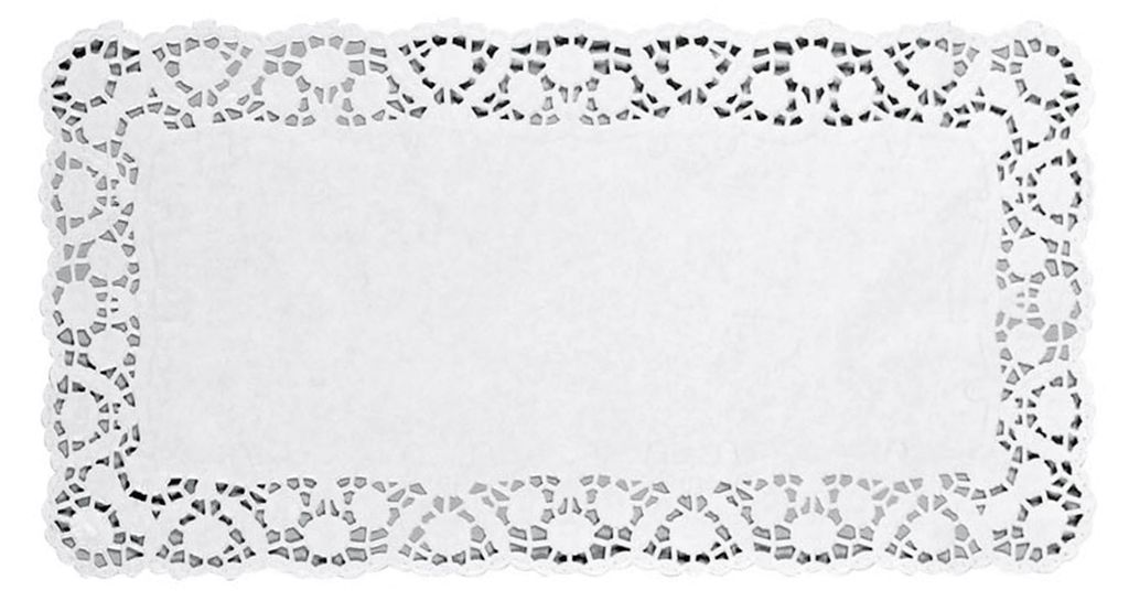 DEMMLER Spitzenpapier Torte ws40x20cm 6St Haushaltspack Produktbild 