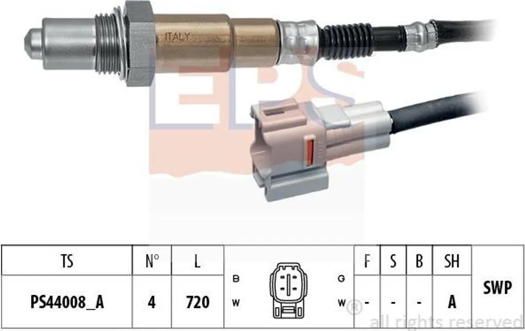 Capteur d'Oxygène OE 95514295 - Sonde Lambda de Remplacement pour Pixo