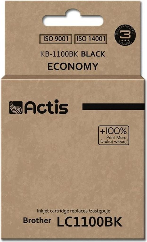Actis KB-1100Bk Tintenpatrone (Ersatz für Brother Produktbild 