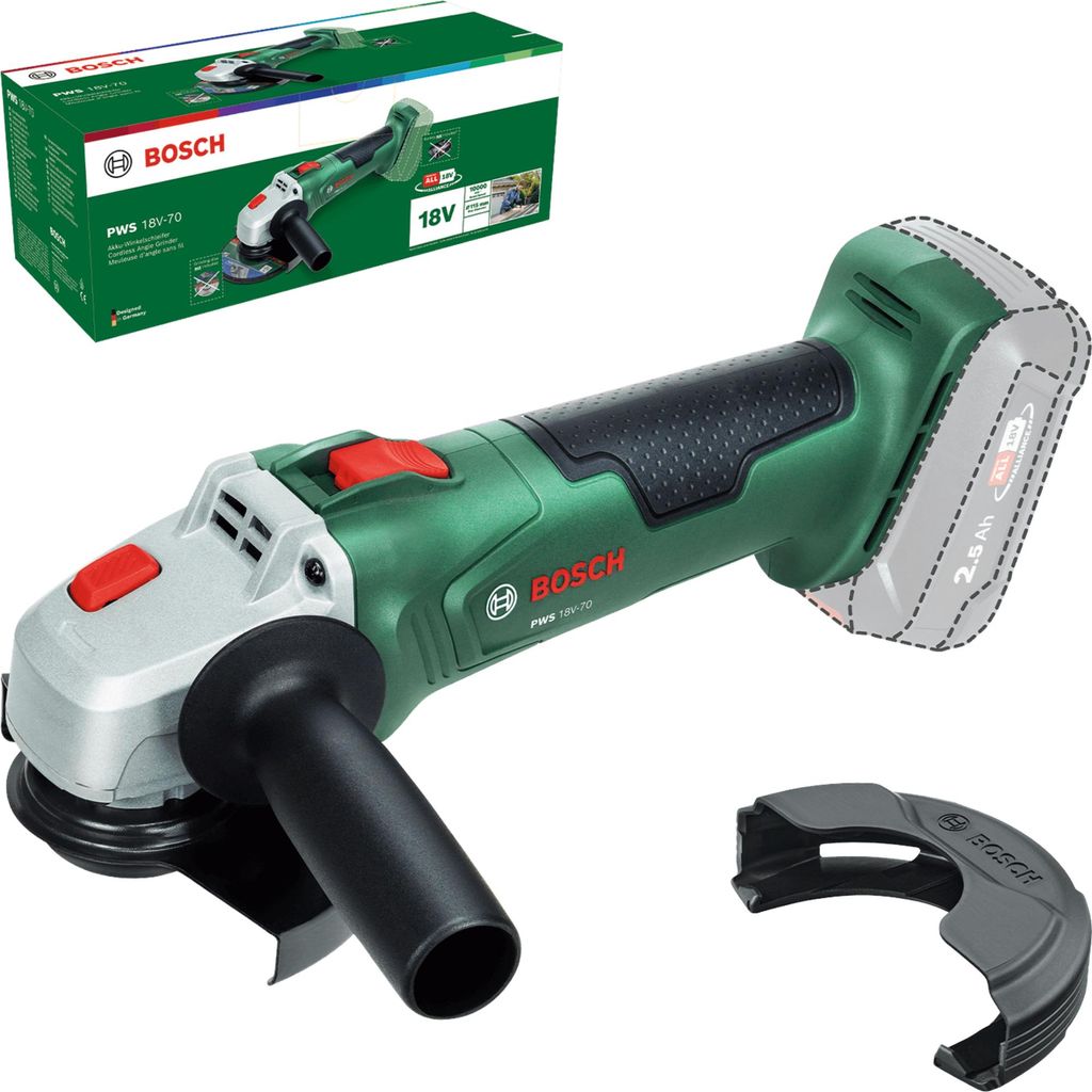 Akku-Winkelschleifer PWS 18V-70 Produktbild 