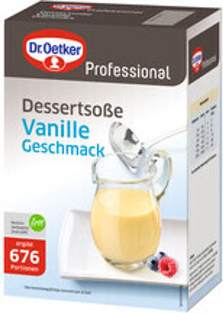 Oetker Soßenpulver Vanille zum Kochen Produktbild 