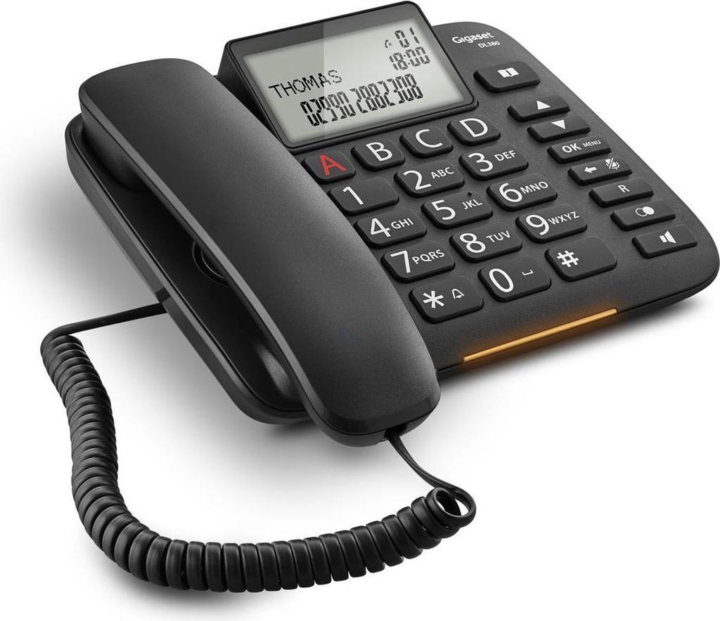 Gigaset DL380, Analoges Telefon, Kabelgebundenes Mobilteil, Produktbild 