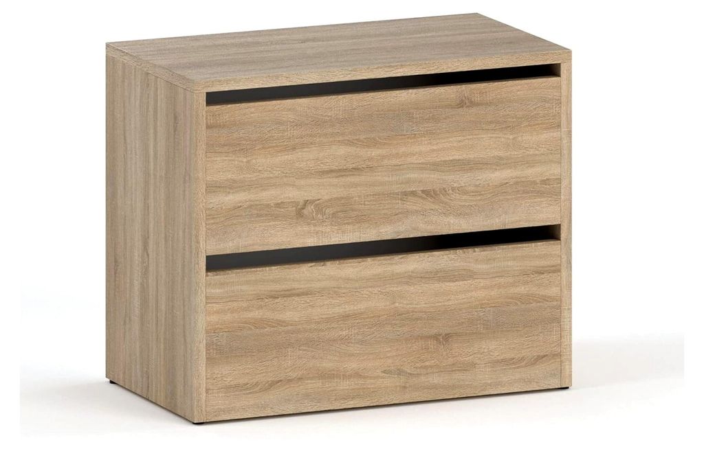 Schuhschrank für den Flur | Modularer Schuhregal | Schrank zur Schuhaufbewahrung | Schuhbank mit Klappe | Schuh-Kommode (Sonoma) – 60 x 50 x 36 ...