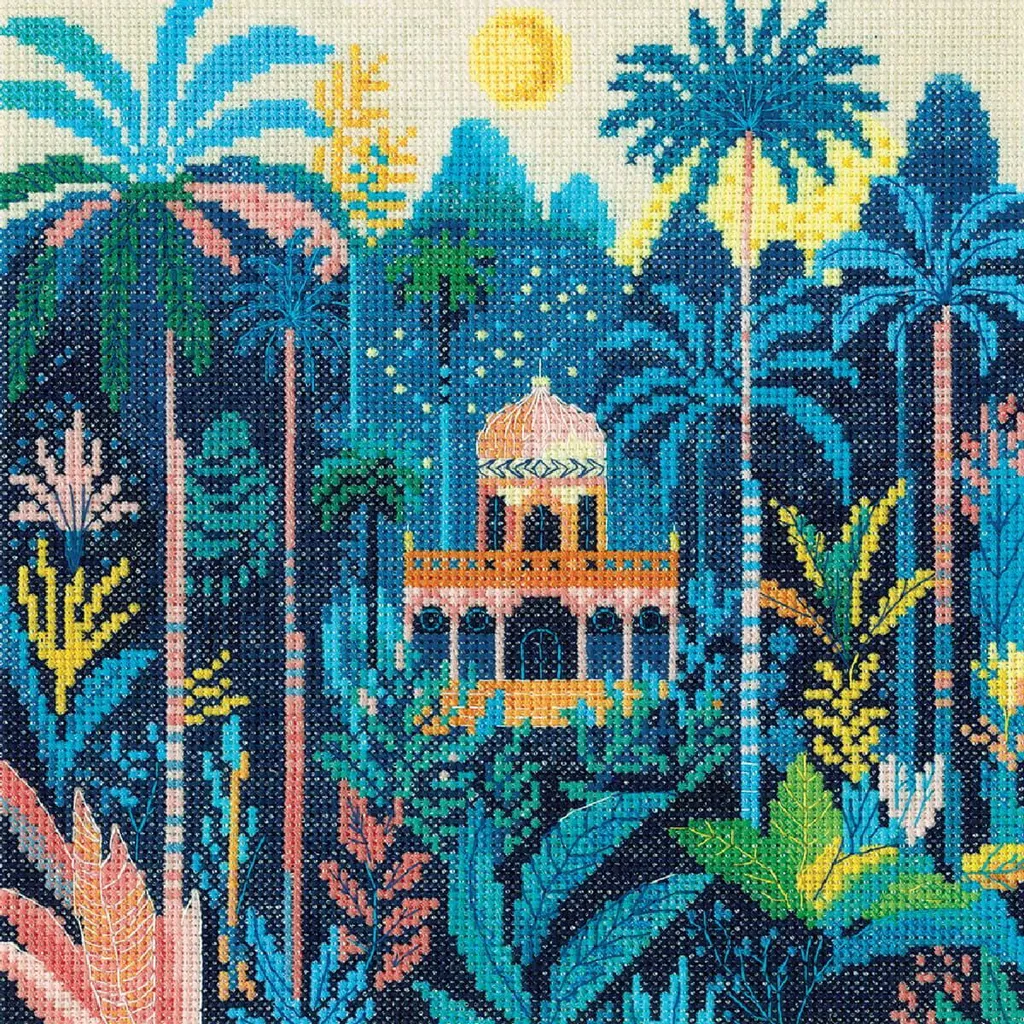 Réussir sa broderie avec le kit Heritage Rêves d'Inde MSID1763 complet