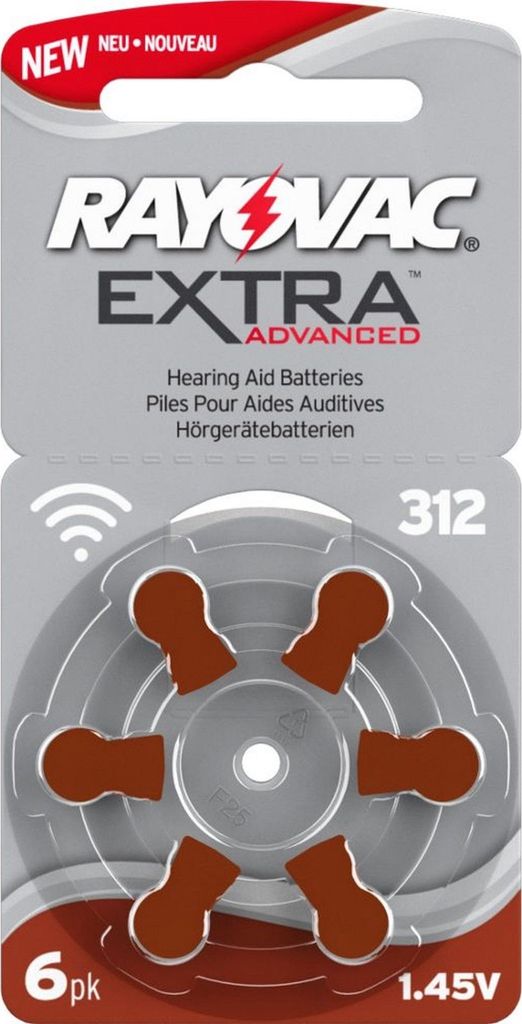 Rayovac Acoustic Special knoopcelbatterij, zink-lucht, type Productafbeelding 