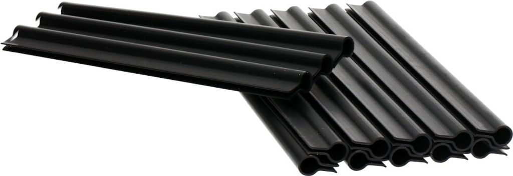 Sellon24® 20 Stück Befestigungsclips Klemmschienen 19 cm Produktbild 