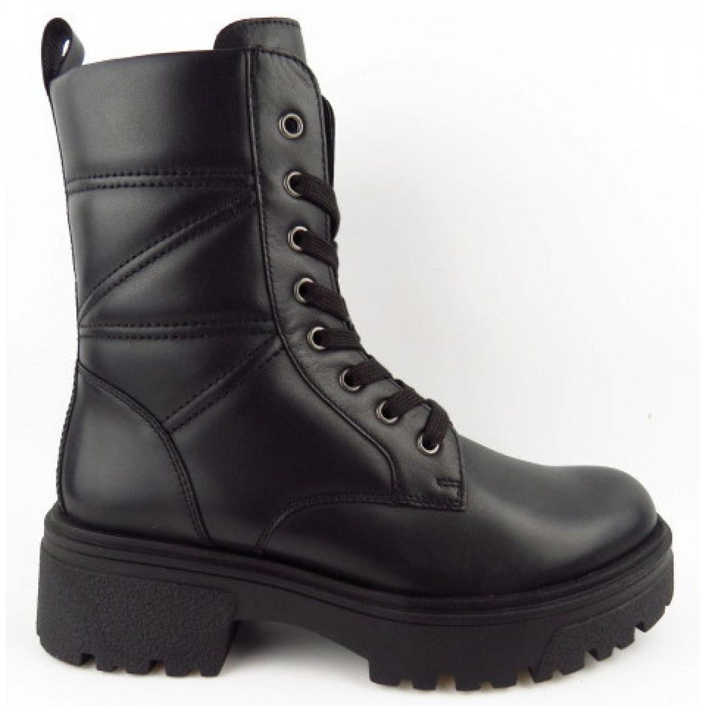 Gabor Calf Weblamm Stiefel Schwarz in Gr. 40