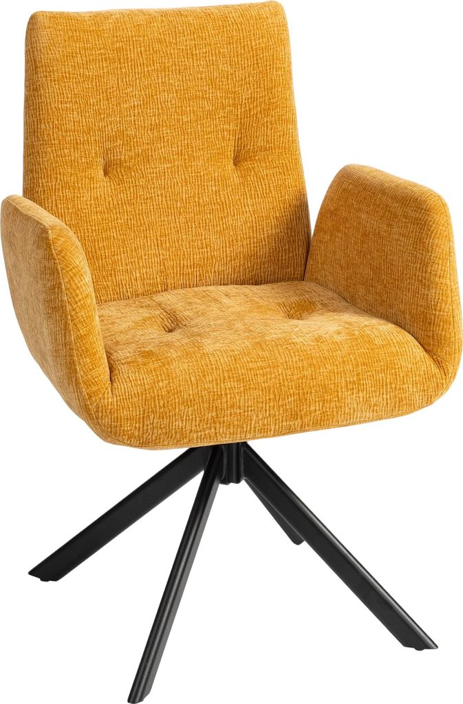 HOMCOM Sessel Drehbar Loungesessel mit Armlehne, Produktbild 