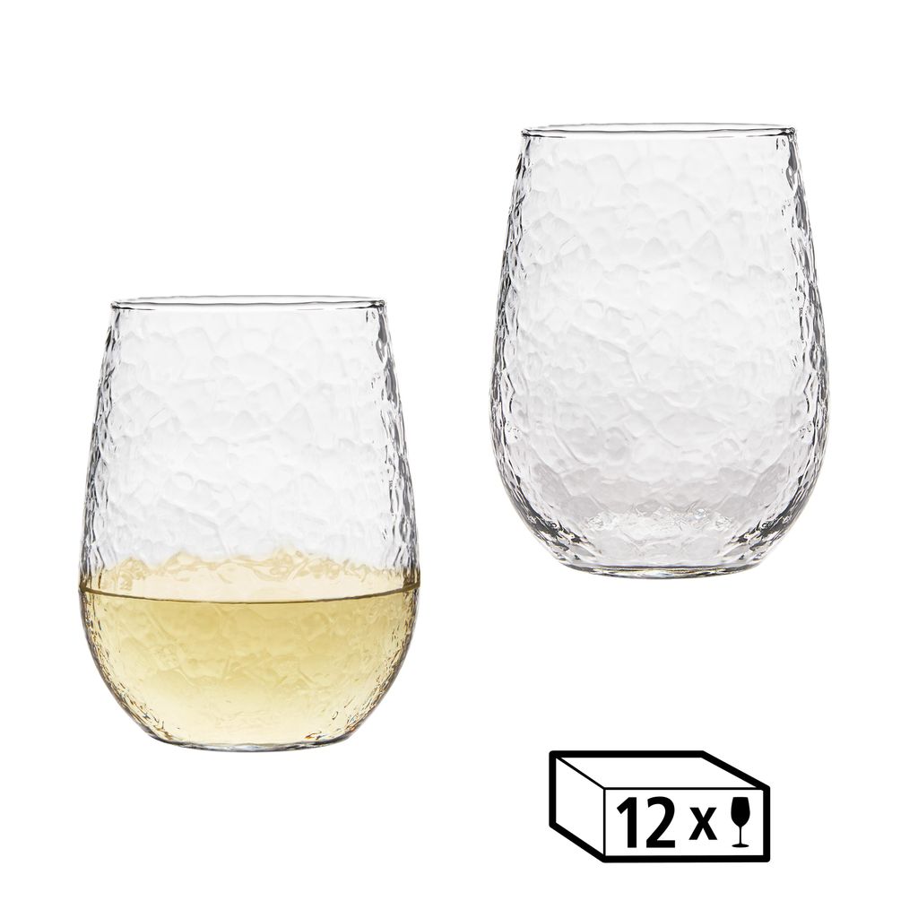 LIBBEY 70268 Weinglas/Universalglas "STEMLESS" , 503 ml, 12er Set
