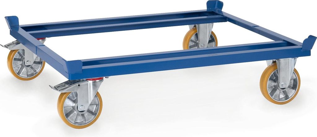 Fetra Paletten-Fahrgestell - Gitterboxen und Flachpaletten 1200 x 1000 mm, 22852