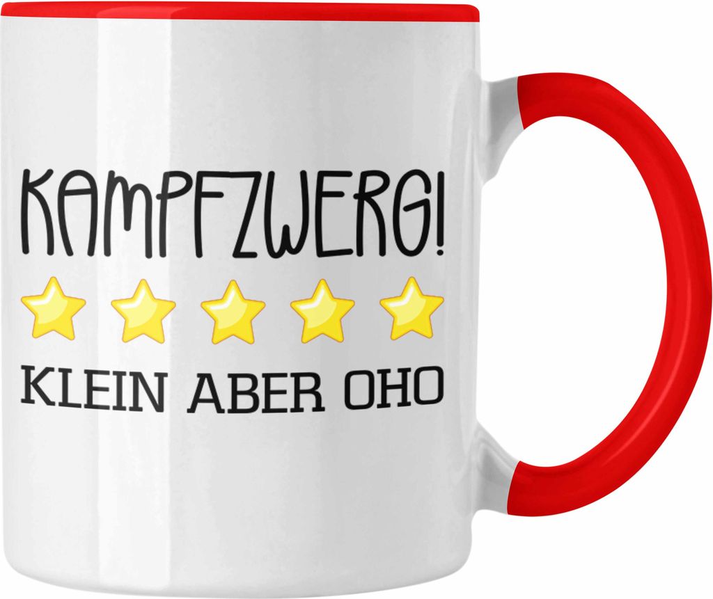 Trendation - Kampfzwerg Tasse Geschenk Weiblich Frauen Produktbild 