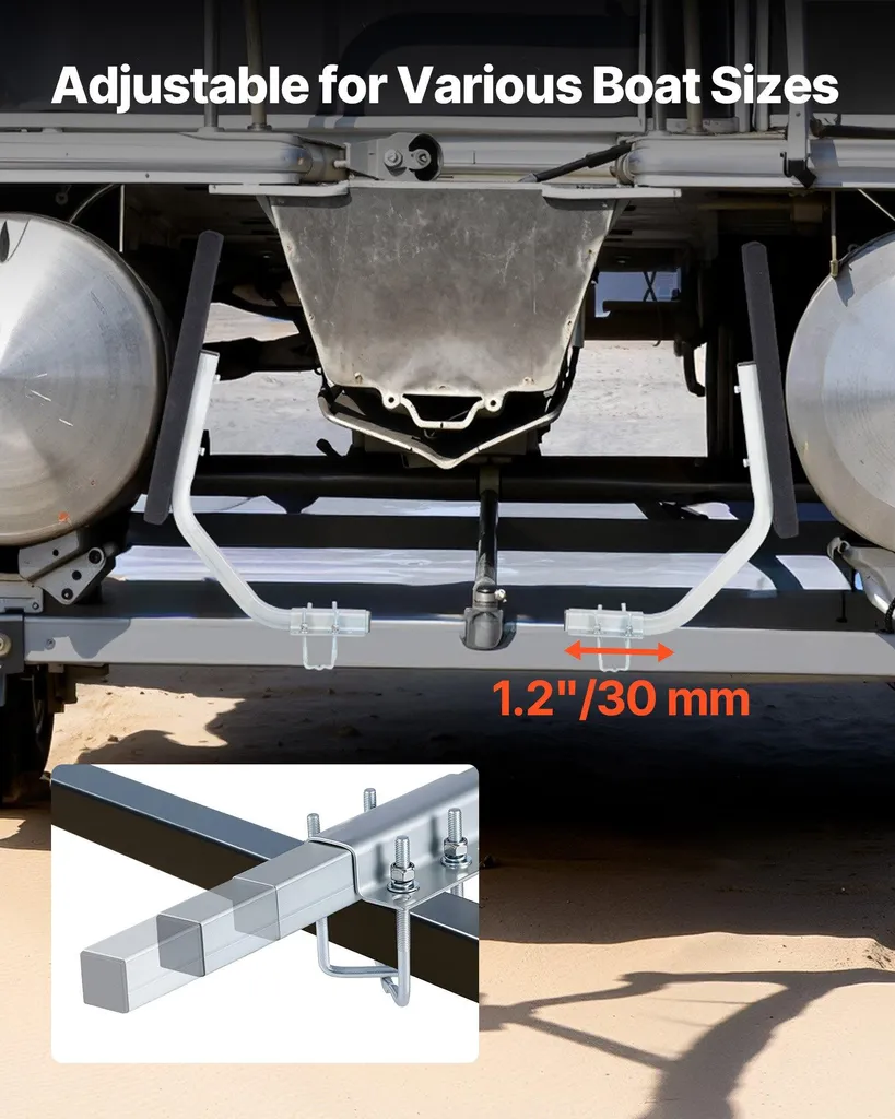 Guide pour remorque de bateau ajustable - Idéal pour mise à l'eau facile - 3
