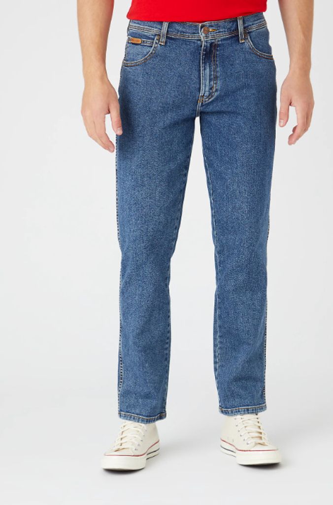 Wrangler Herren Jeanshose TEXAS STONEWASH-W12133010 112126054 blue L36 - W32