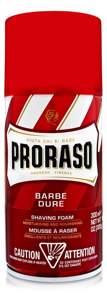 Proraso - Red - Shaving Foam - 300 ml Productafbeelding 