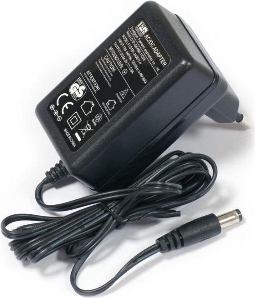 Netzteil 24 V 0.8 A mit 2.1 mm Stecker für Router Produktbild 