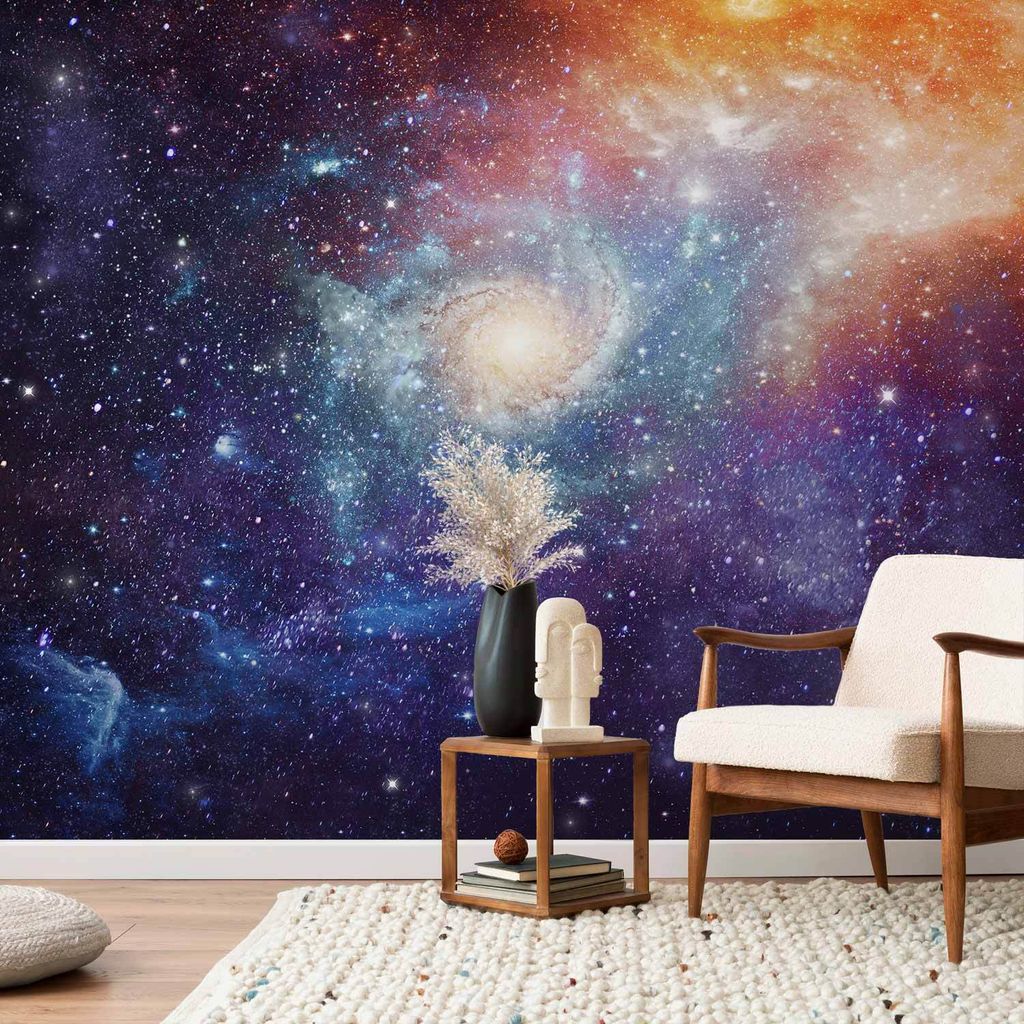 Selbstklebende Folie Fototapete - Galaxy 343x245 cm Landschaften f-C-0101-a-a