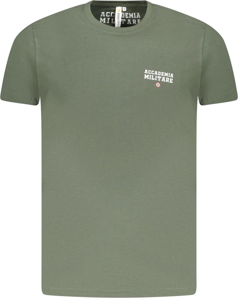 ACCADEMIA MILITARE Herren KURZARM-T-SHIRT Grün S5S638-5586_VE058 : Größe - 2XL Größe: 2XL