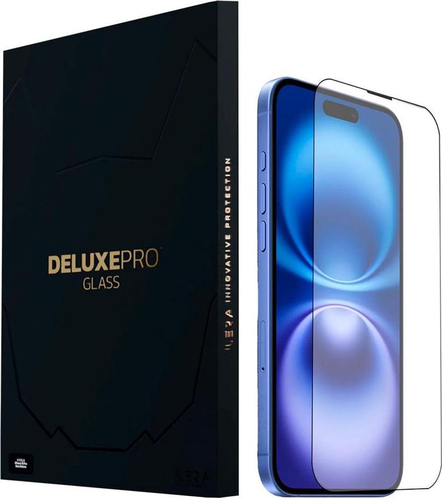 iLera DeLuxe Frosted Displayschutzfolie für iPhone 16 Pro