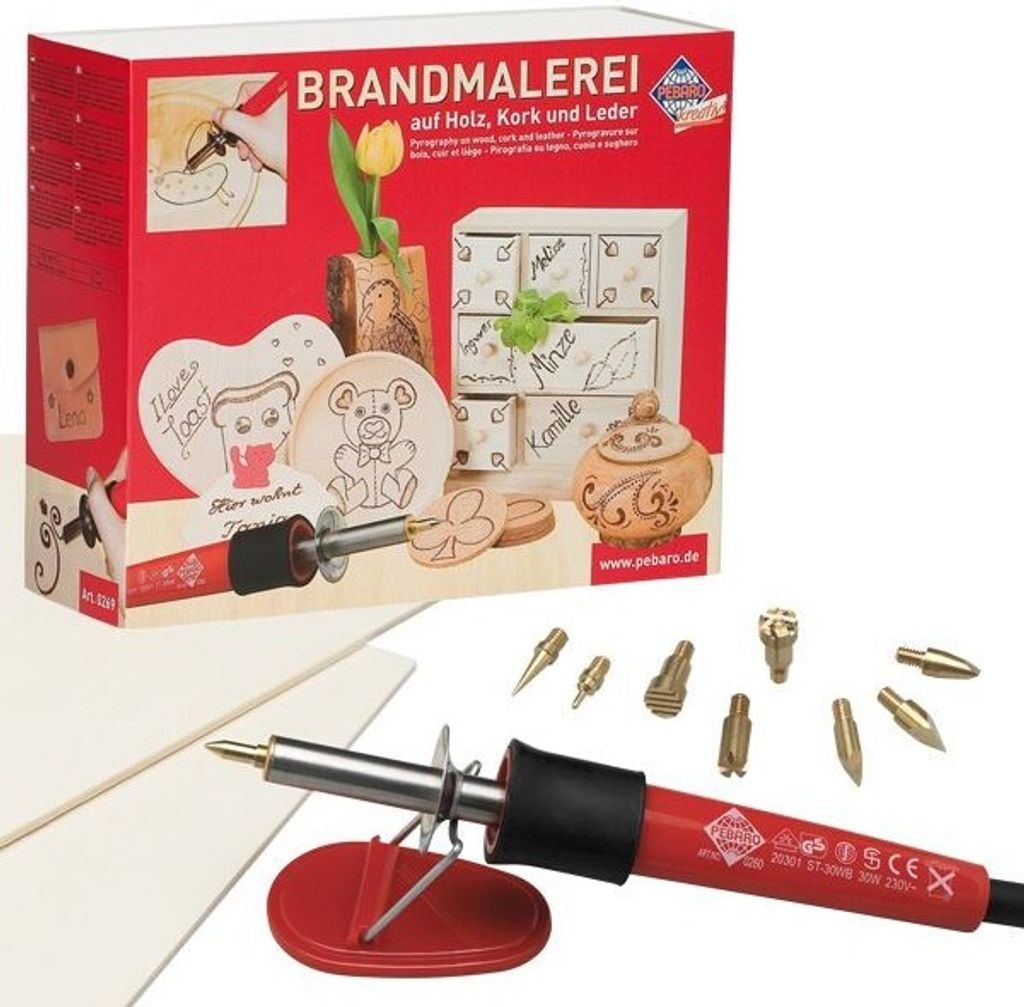 Pebaro 269 Bastelset Brandmalerei Produktbild 