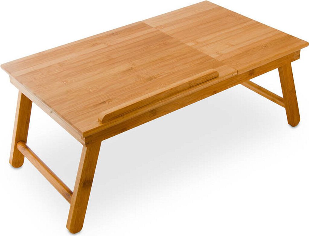relaxdays notebook bed tray brown Obrázok produktu 8
