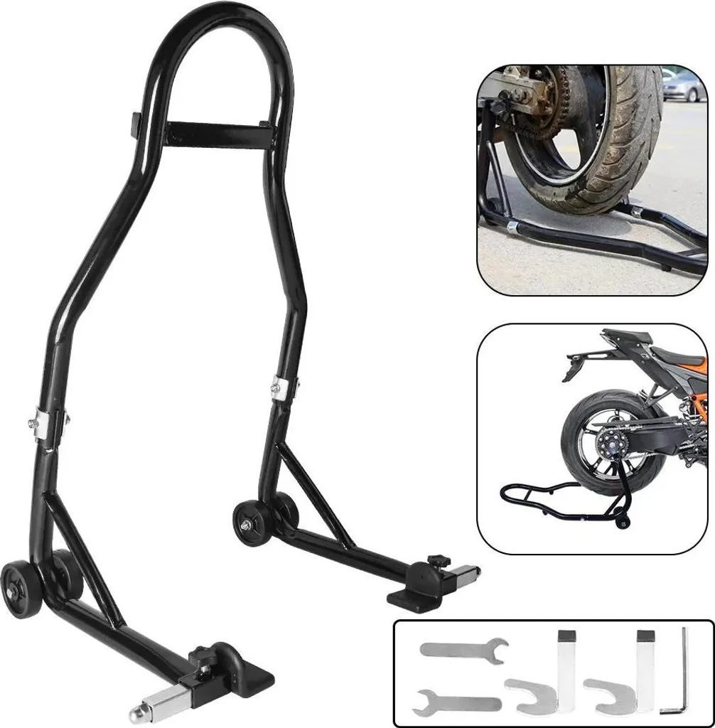 Alzamoto Posteriore Universale Moto - Cavalletto Racing Ferro 5.8kg