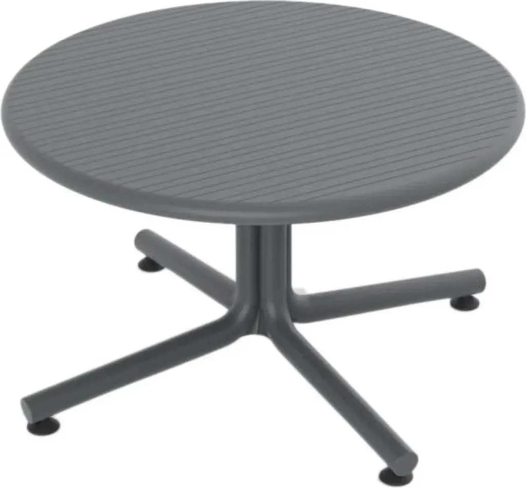Table basse d'extérieur Resol Bini Lounge Noire - Mobilier de terrasse