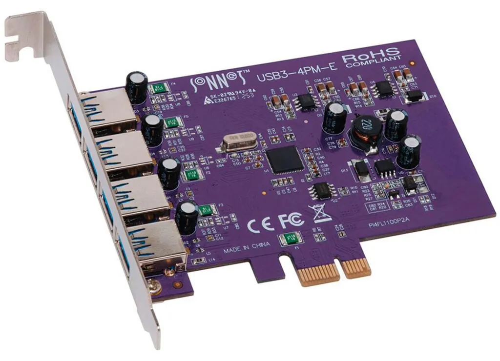 Résoudre le Manque de Ports USB - Carte PCIe 4 Ports USB 3.2 5 Gbit/s