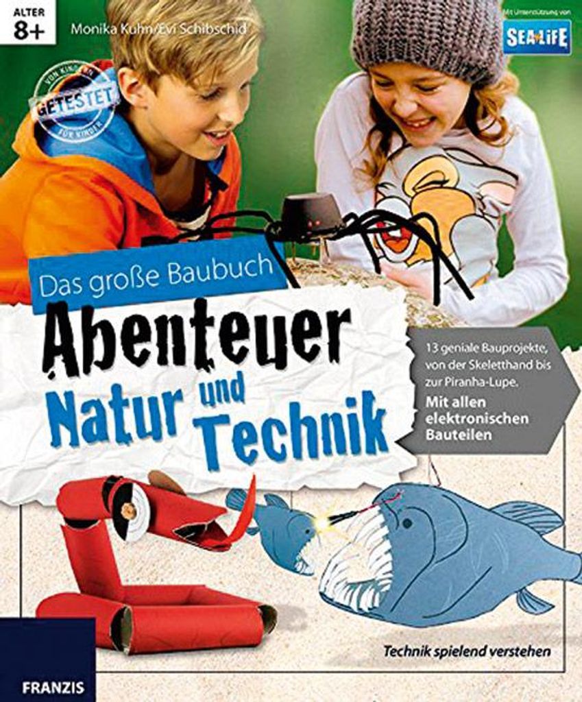 Das große Baubuch Abenteuer Elektronik gefährlich, Productafbeelding 