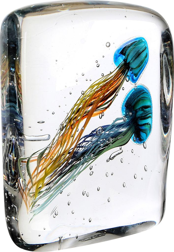 Casablanca by Gilde Dekofigur Glasskulptur Funny Medusa 2, Produktbild 