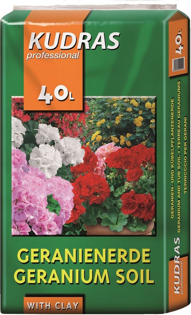 Kudras Balkon Geranien- und Kübelpflanzenerde 160L (2x80L)