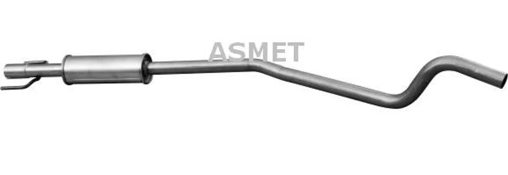 Pot d'échappement intermédiaire ASMET 5200 compatible Astra G 5852230