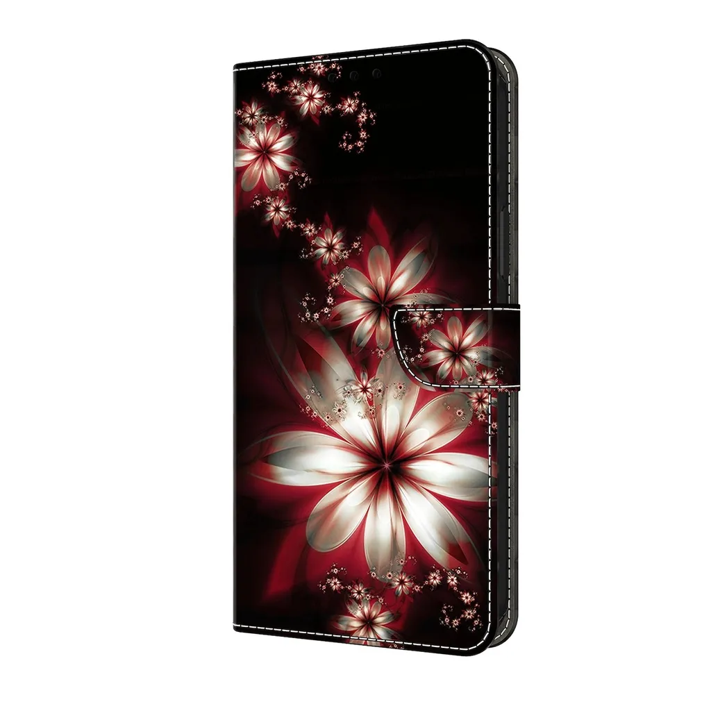 Custodia Elegante in Pelle per Xiaomi Redmi Note 13 Pro+ Motivo Goffrato - 6
