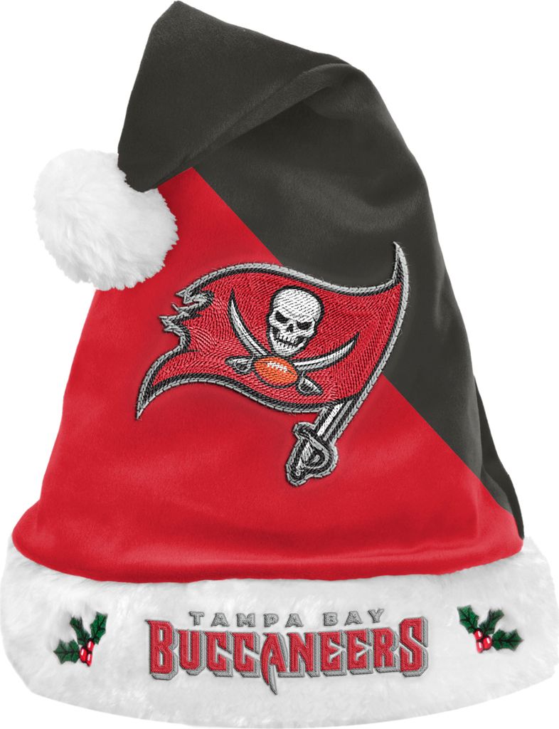 Foco NFL Tampa Bay Buccaneers Basic Santa Claus Hat Weihnachtsmann Mütze