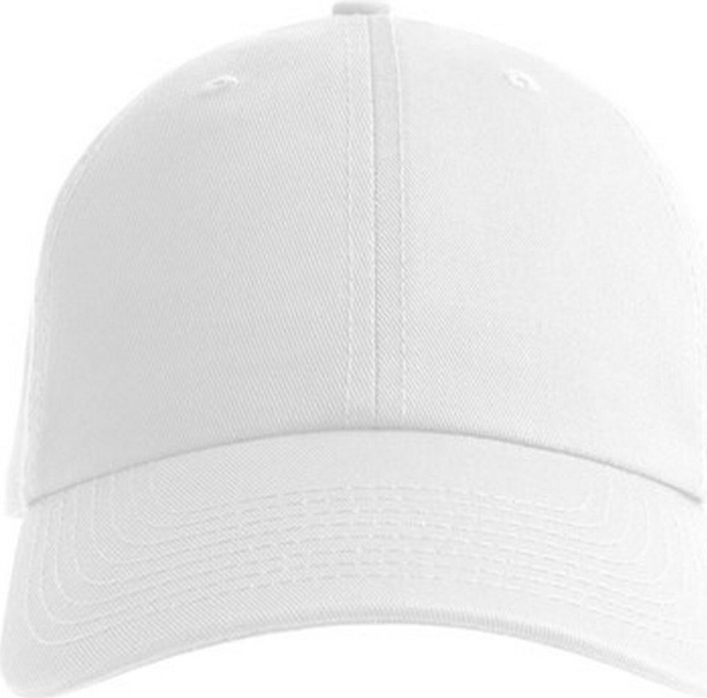 Atlantis - "Fraser" Baseball-Mütze für Herren/Damen Uni AB528 (Einheitsgröße) (Weiß)