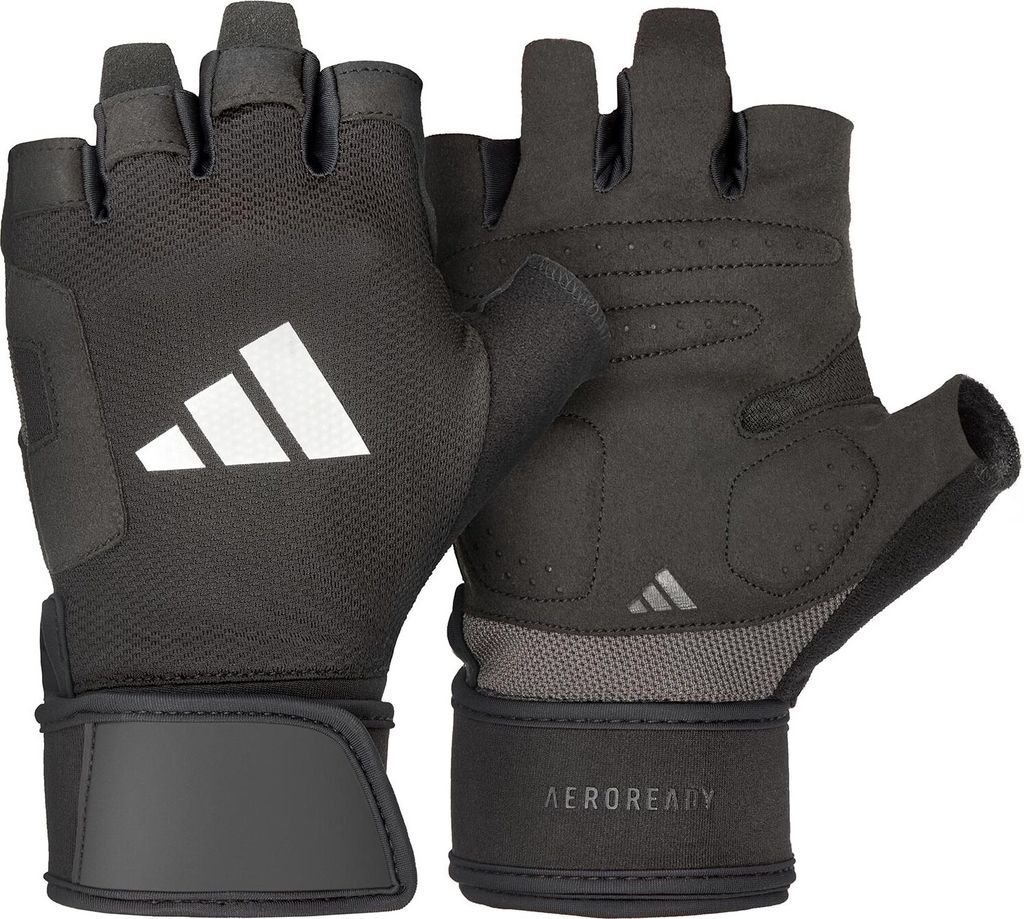 Rękawice treningowe adidas Strength czarne Zdjęcie produktu 1