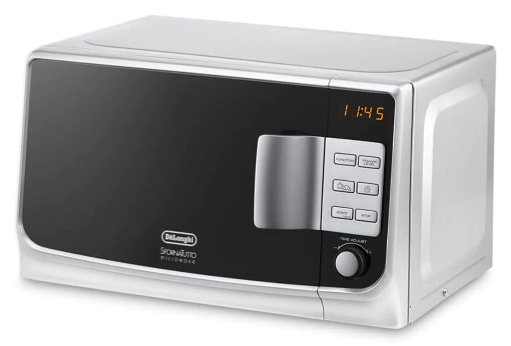 DE'LONGHI Mikrowelle MW20G Grill Auftauen- Frühstücksfunktion 20L 5 Funktion