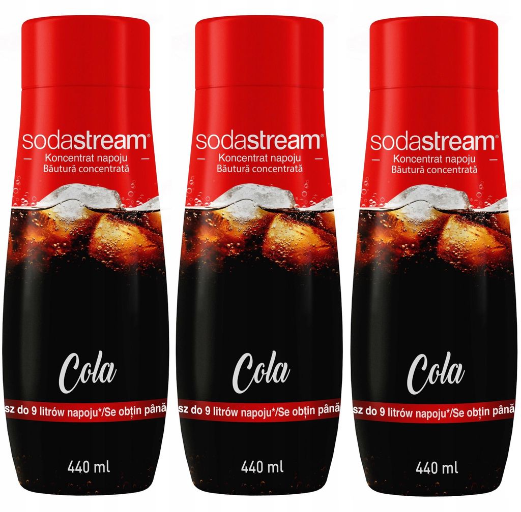 3er Set SodaStream Konzentrate 3x Cola Produktbild 