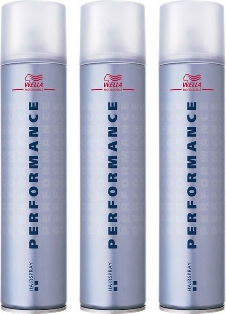 Wella Performance 3 x 500 ml sada laků na vlasy s extra Obrázek produktu 