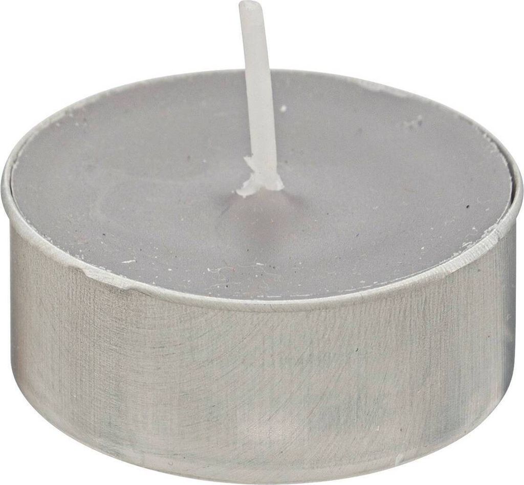 18 teelichter "hugo" h1,5cm hellgrau - Atmosphera créateur d'intérieur