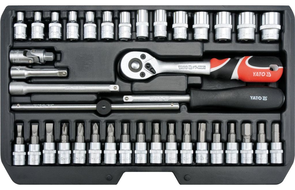 Juego de herramientas de 1/4", 38 piezas. Imagen del producto 