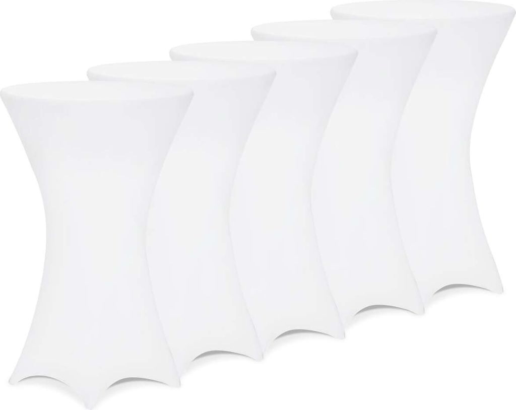 DEUBA® 5x Stehtisch Hussen Ø 60-65 / 70-75 / 80-85cm Viele Produktbild