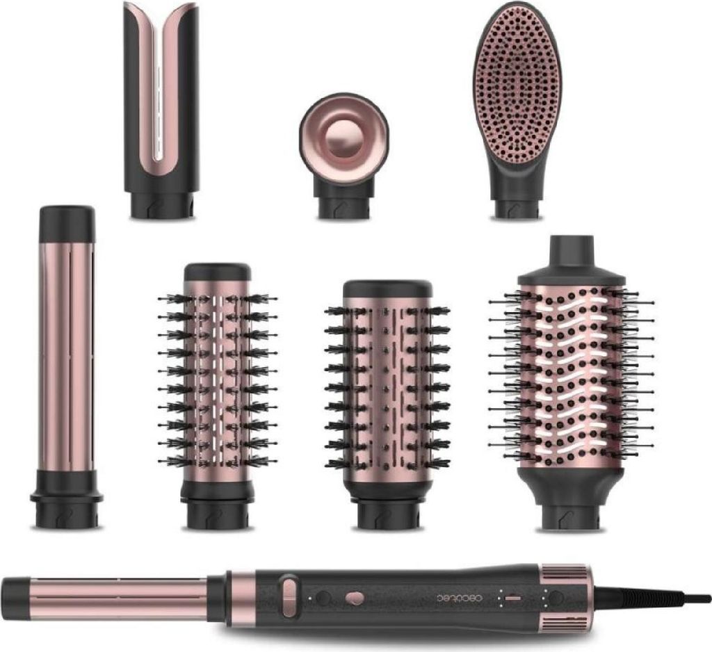 Cecotec Haarglätter 8 Aufsätze CeramicCare 8in1 AirGlam Produktbild 
