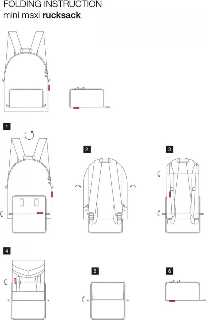 Reisenthel mini maxi rucksack, Stadt, Frau, Polyester Produktbild 