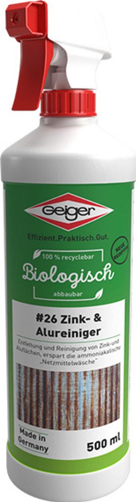 Geiger Nr.26 Zink- & Alureiniger