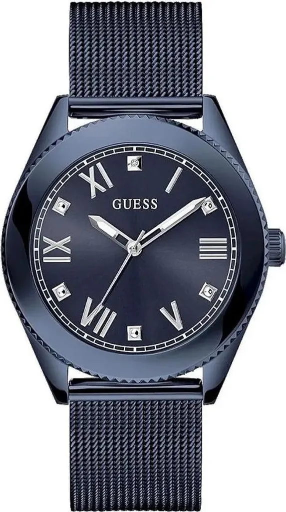 Montre Analogique de Luxe Guess Noble Diamond en Acier Inoxydable