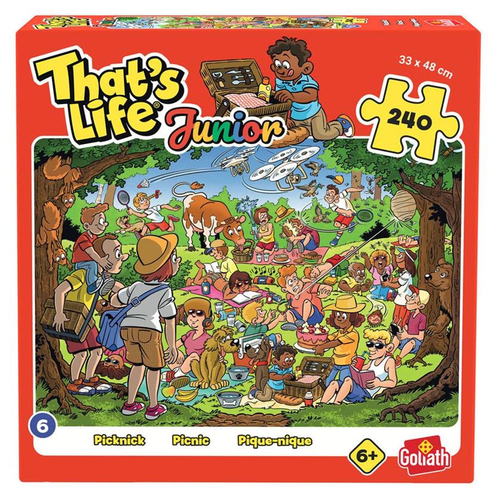 Goliath That's Life Junior Picknick-Legpuzzle – 240 Teile