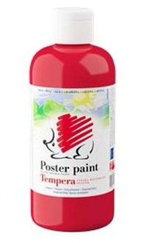 Temperafarbe "Igel", rot, 500 ml, ICO 7270146003 Produktbild 