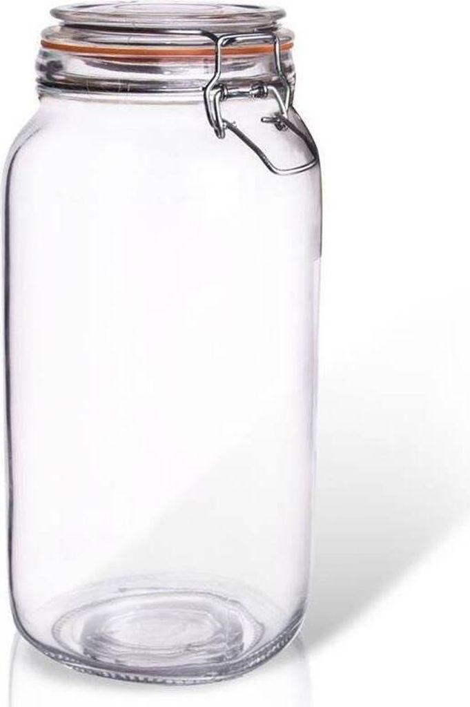 Orion Einmachglas mit Bügelverschluss patentierter Glasbehälter BELA 2l